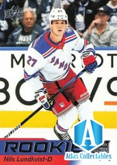 2021-22 Upper Deck Star Rookies #16 Nils Lundkvist New York Rangers